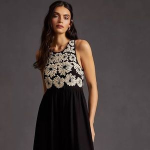 Anthropologie Sleeveless Maxi Dress